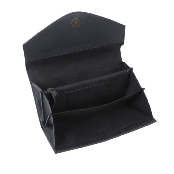 Myra Bag Handmade Diligence Wallet Leather & Hairon Canvas & Cowhide Leather - Picture 4 of 4